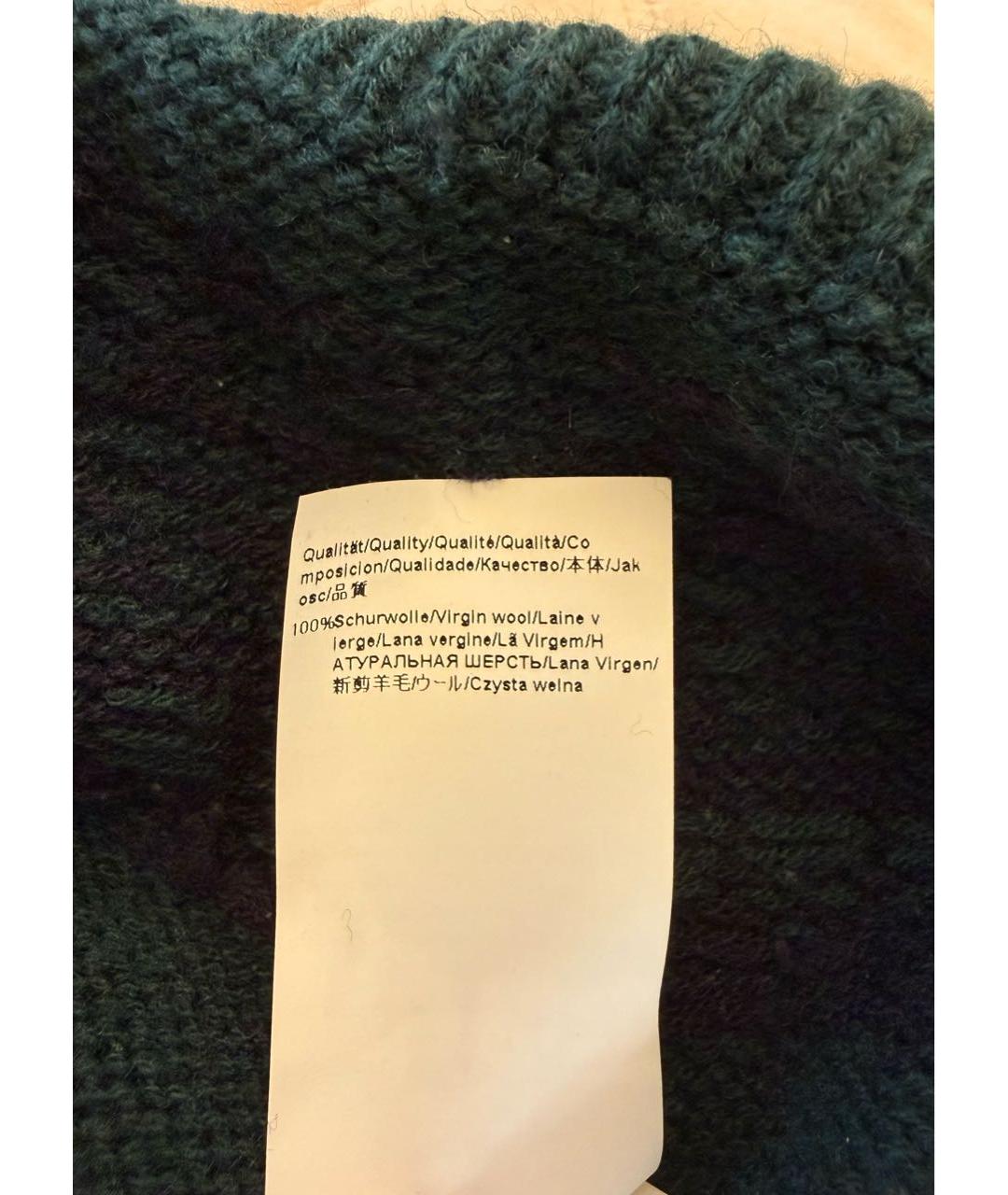 HUGO BOSS Зеленая шерстяная водолазка, фото 4