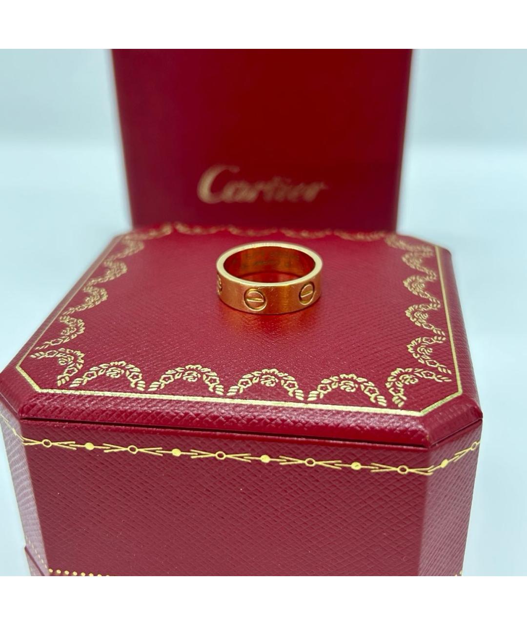 CARTIER Золотое кольцо из розового золота, фото 2
