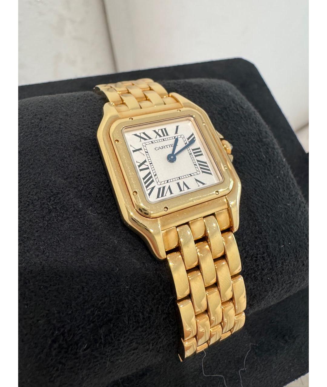 CARTIER Золотые часы из желтого золота, фото 4