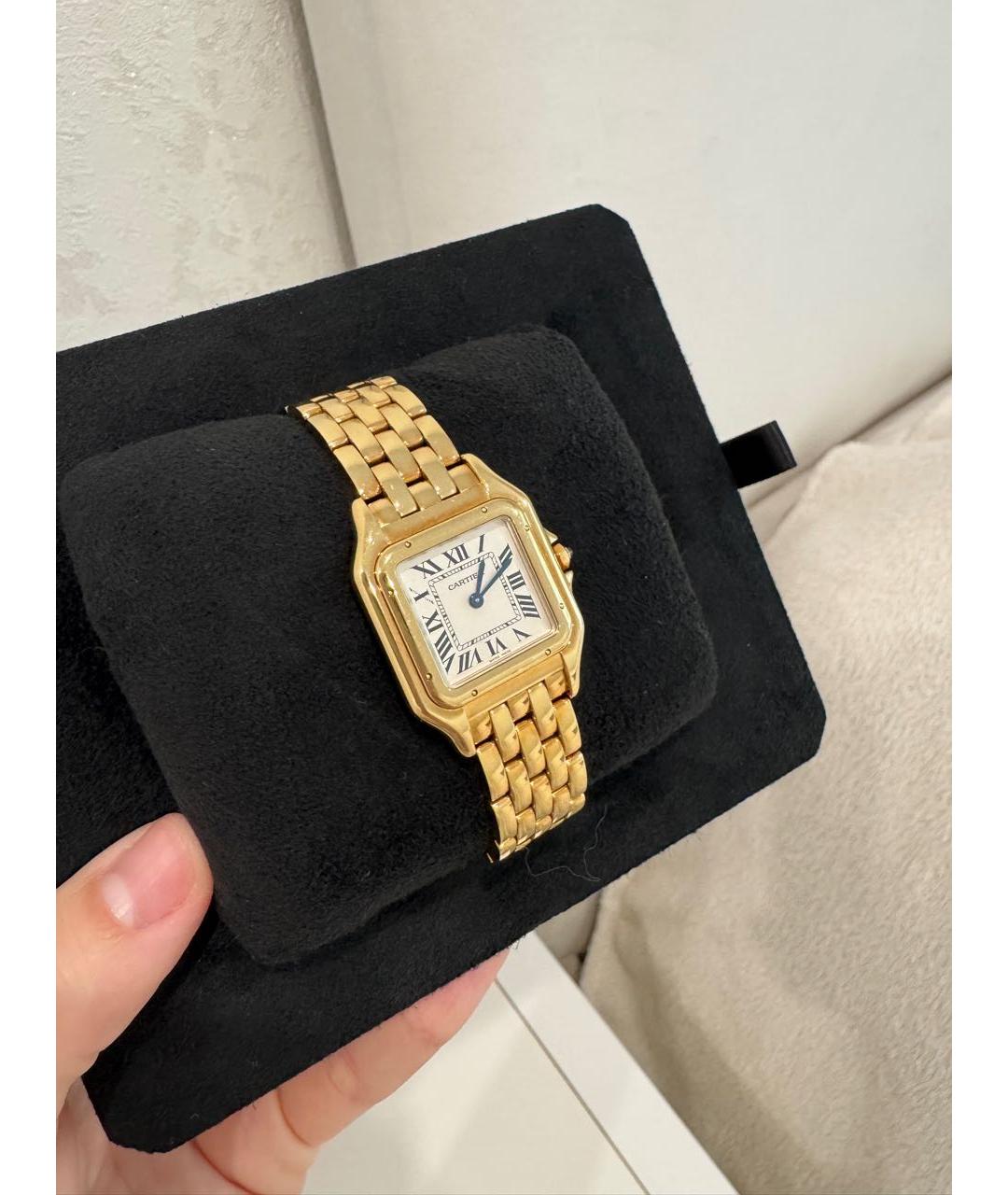 CARTIER Золотые часы из желтого золота, фото 7