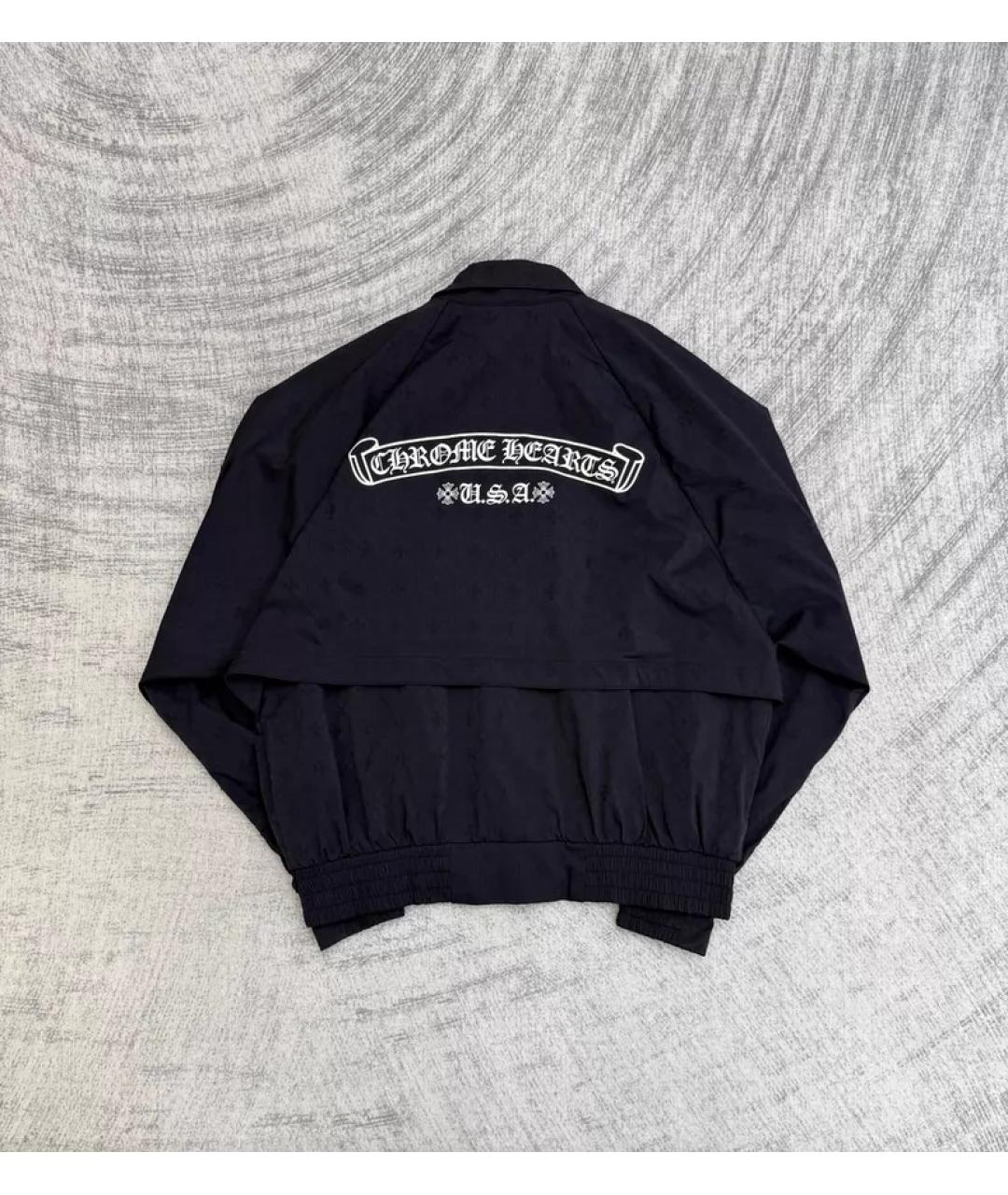 CHROME HEARTS Черная куртка, фото 3