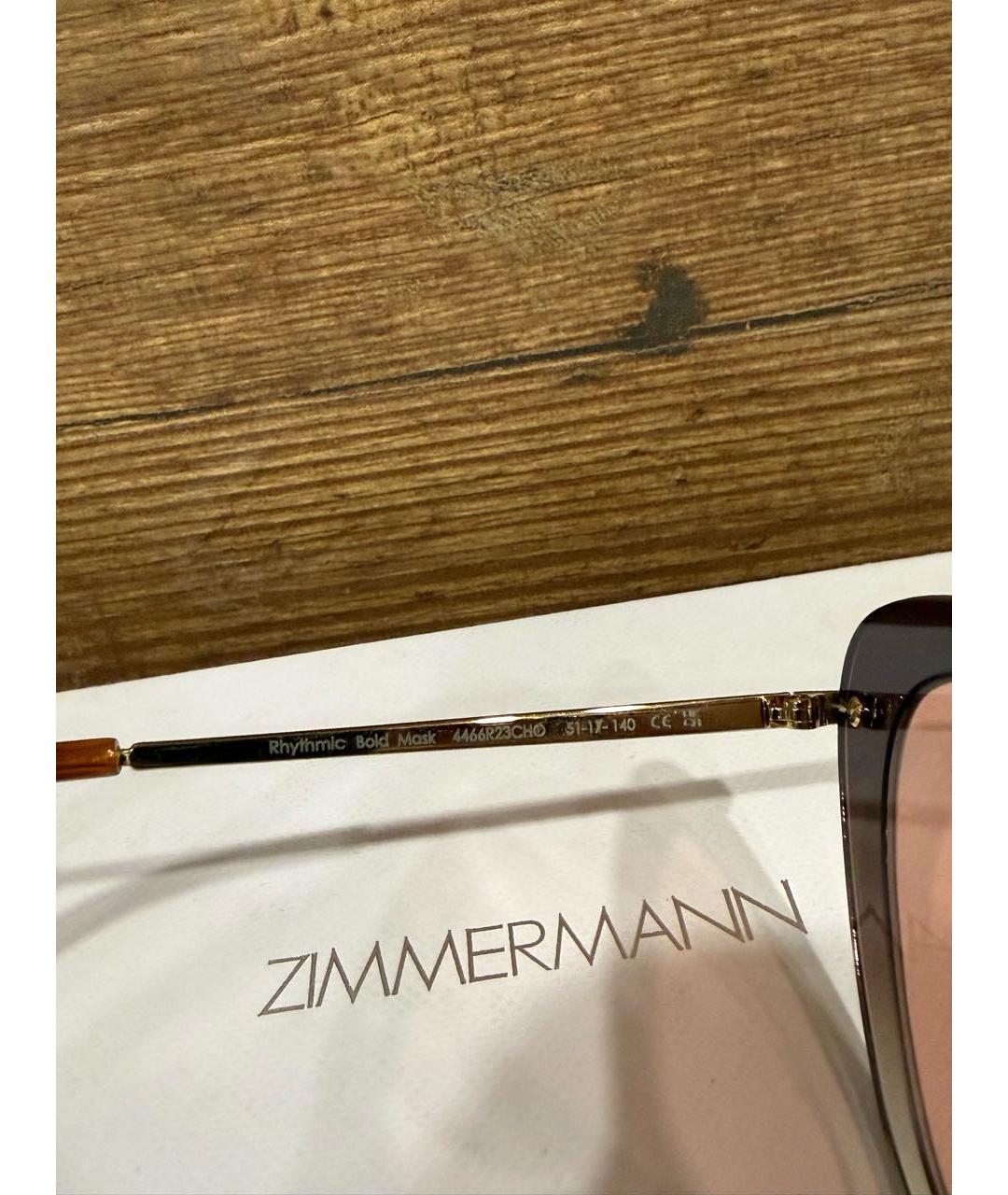 ZIMMERMANN Пластиковые солнцезащитные очки, фото 3