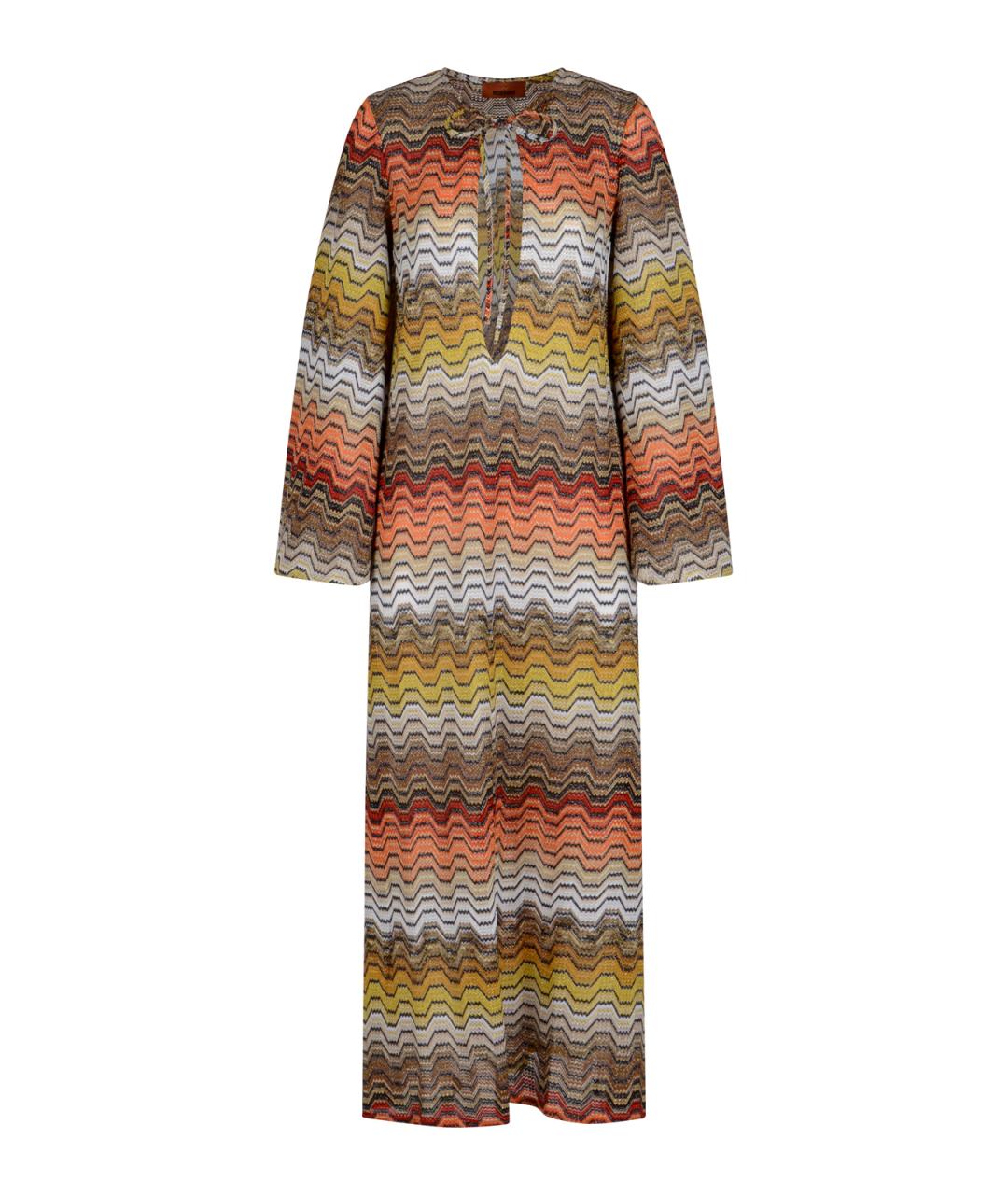 MISSONI Мульти вискозное платье, фото 1