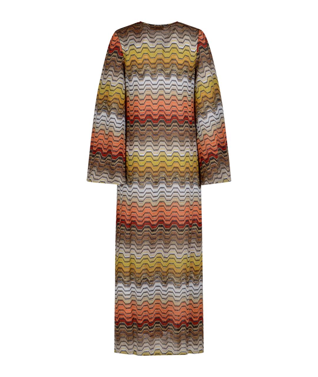 MISSONI Мульти вискозное платье, фото 2