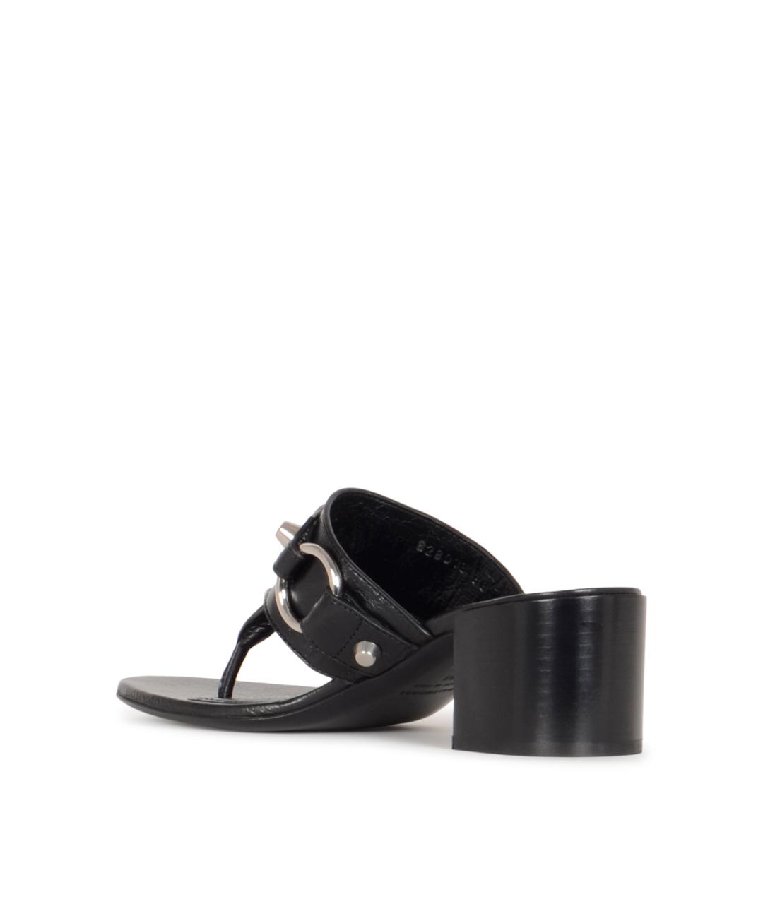 BALENCIAGA Черные мюли, фото 6