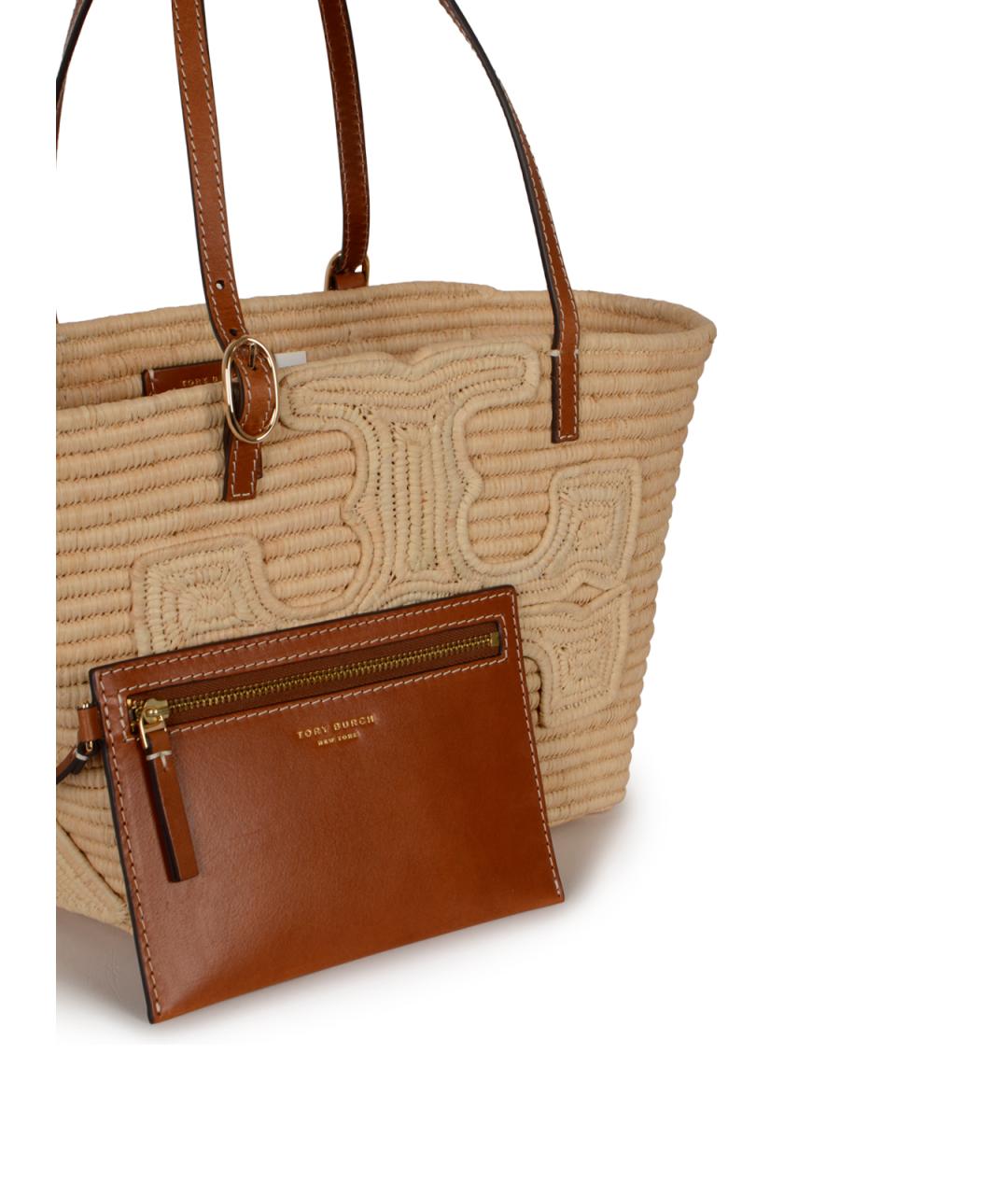 TORY BURCH Бежевая сумка тоут, фото 4