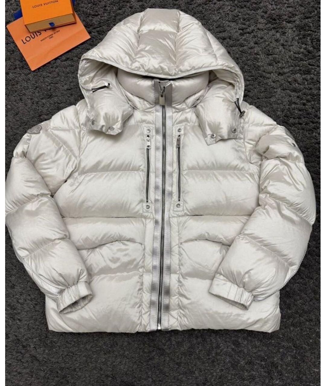 MONCLER Антрацитовая полиамидовая куртка, фото 5