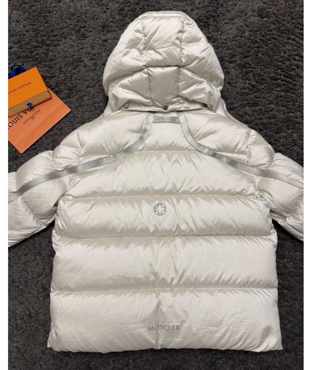 MONCLER Антрацитовая полиамидовая куртка, фото 2