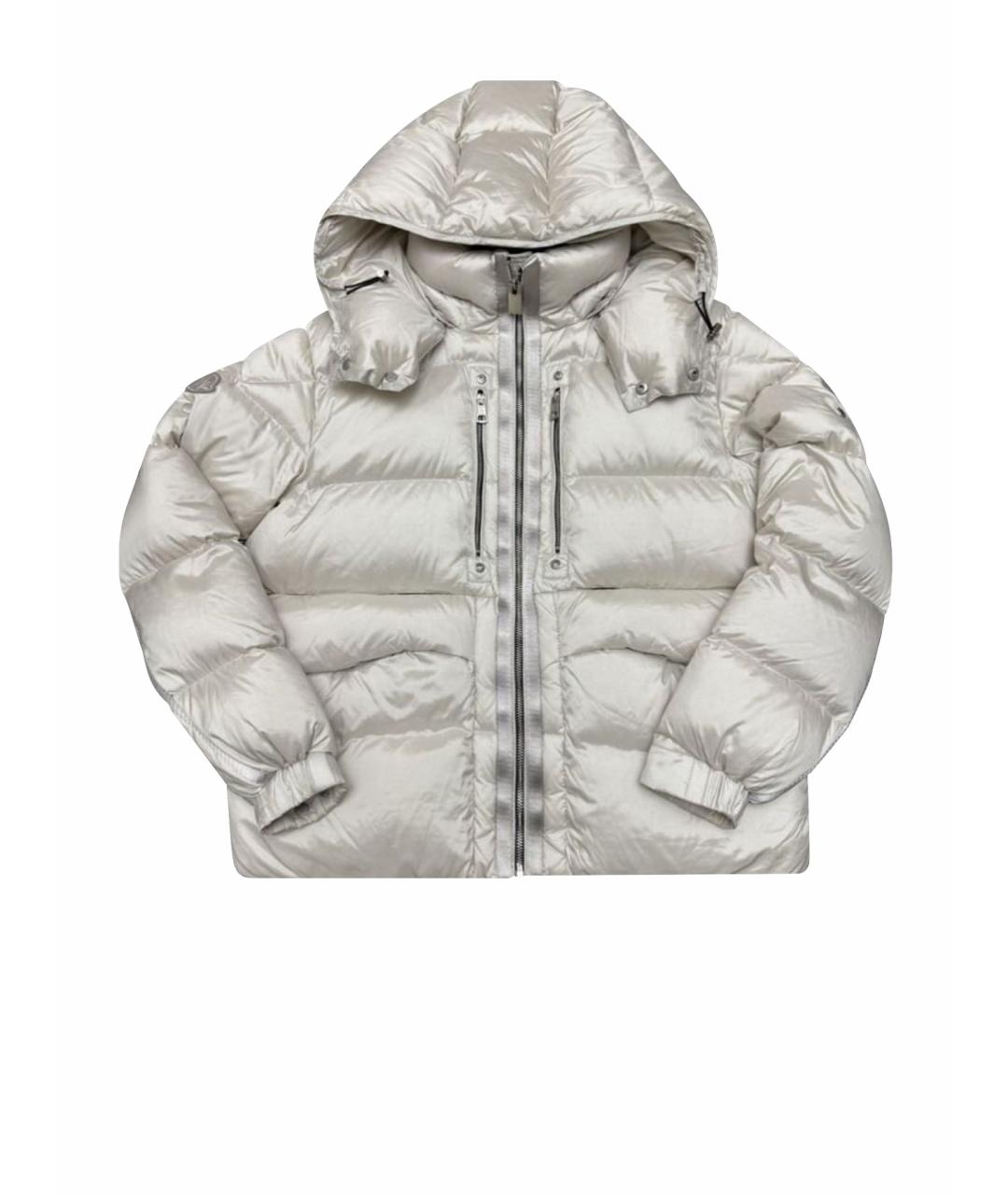 MONCLER Антрацитовая полиамидовая куртка, фото 1