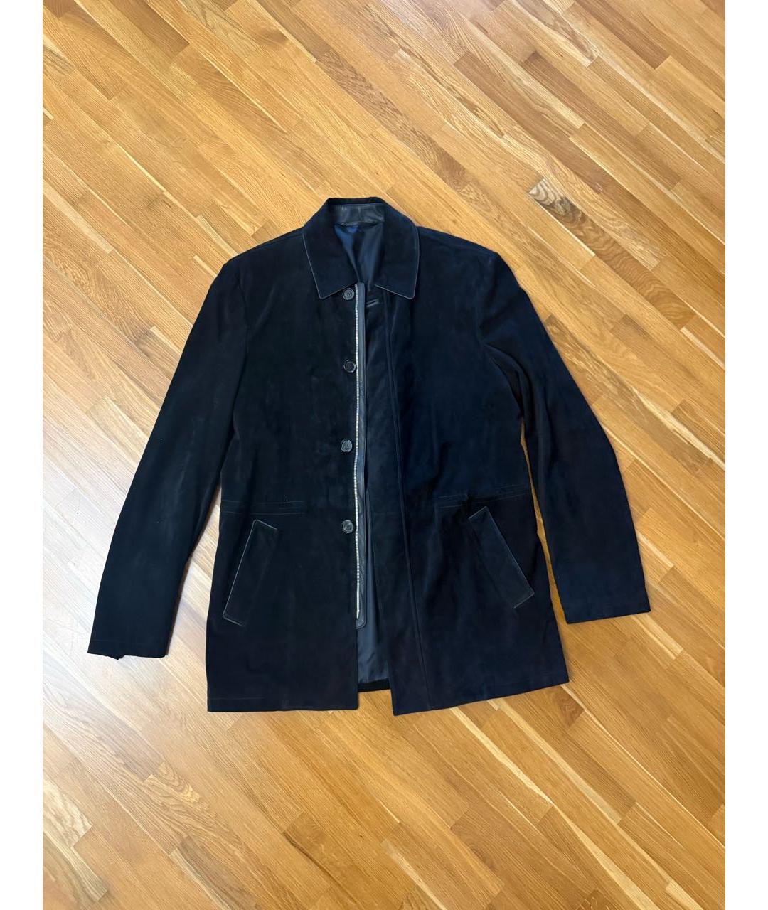 BRIONI Черная замшевая куртка, фото 9