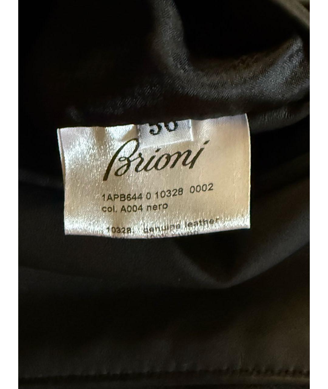 BRIONI Черная замшевая куртка, фото 6