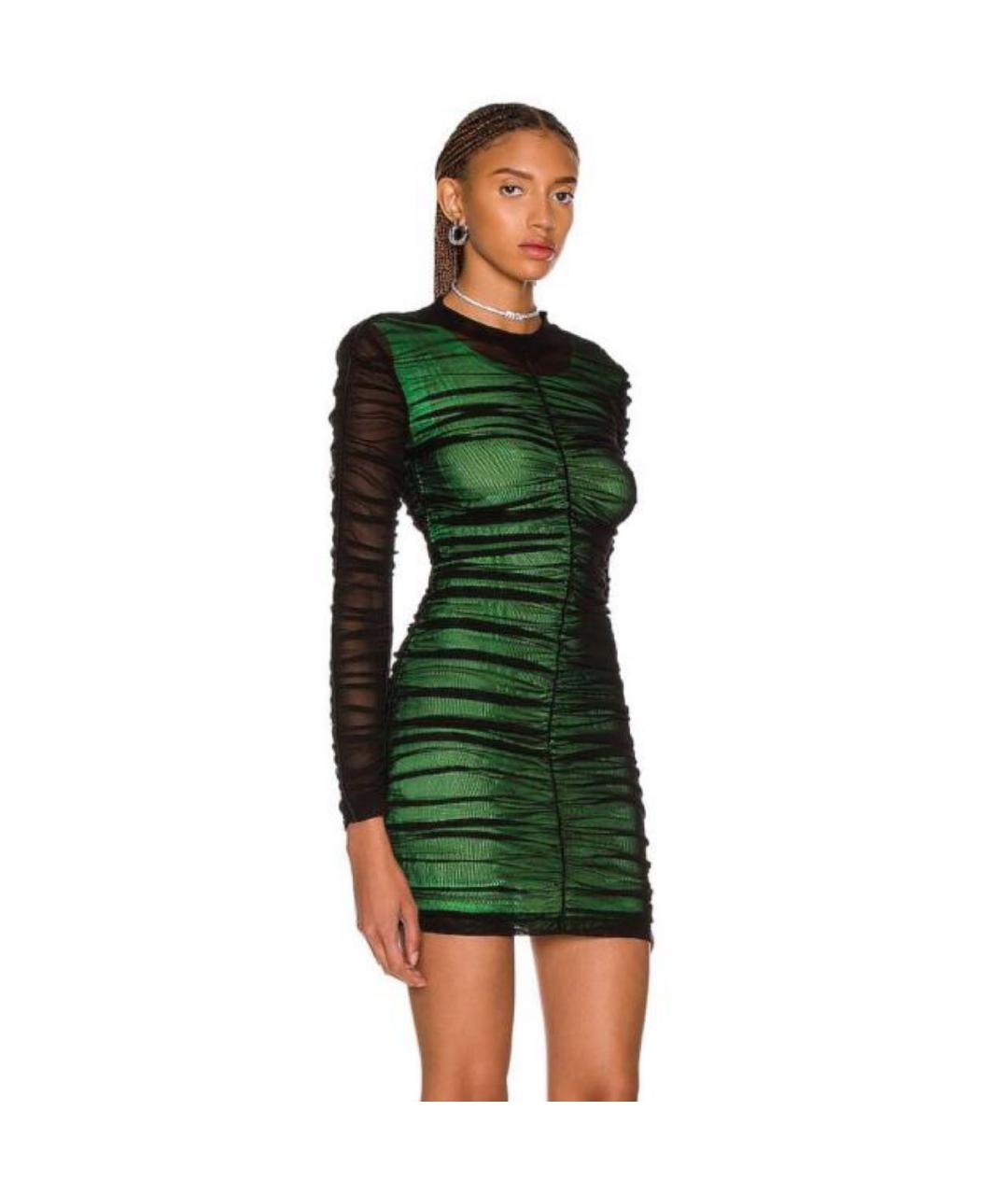 ALEXANDER WANG Черное вискозное вечернее платье, фото 3