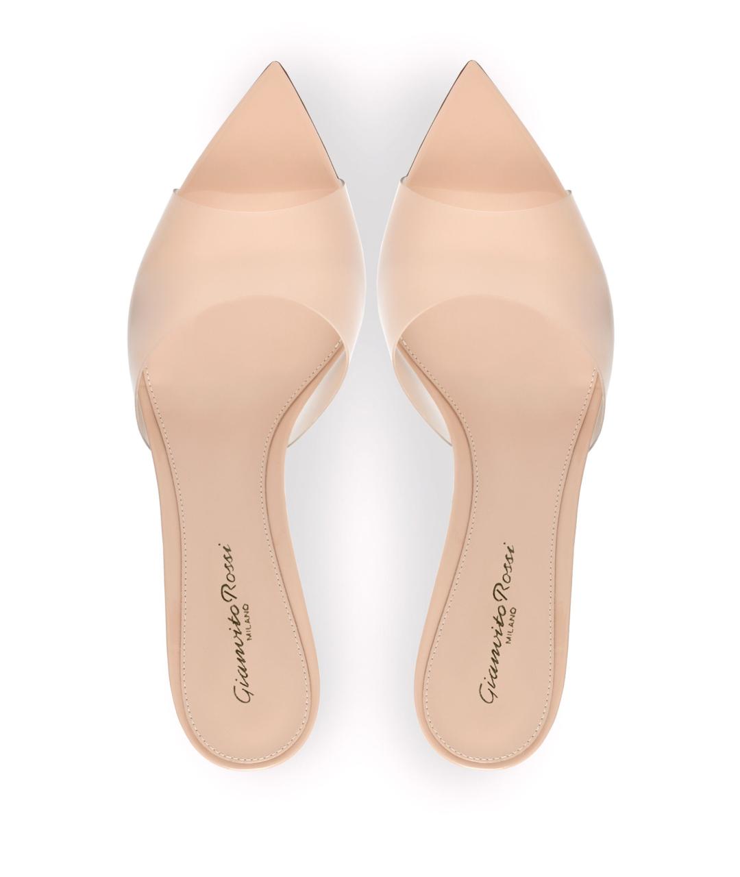 GIANVITO ROSSI Розовые мюли, фото 3