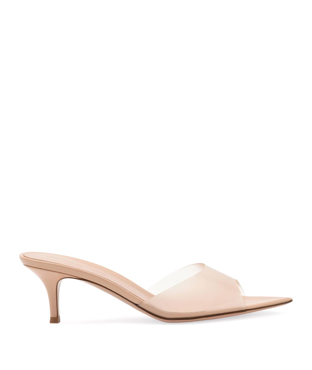 GIANVITO ROSSI Розовые мюли, фото 1