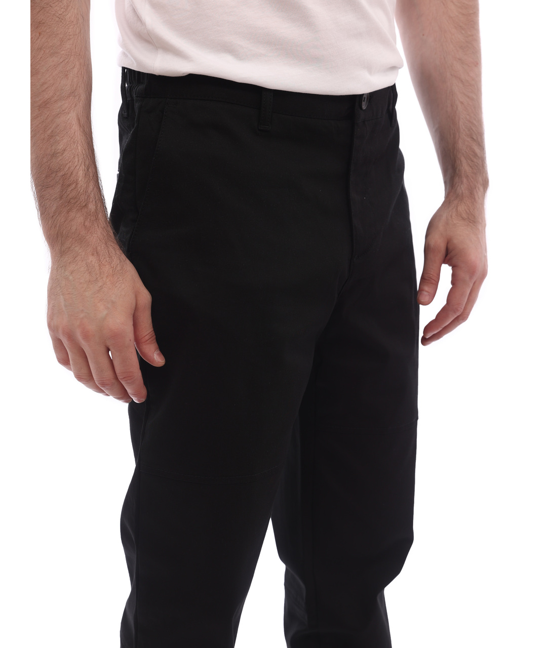 ARMANI EXCHANGE Черные повседневные брюки, фото 3