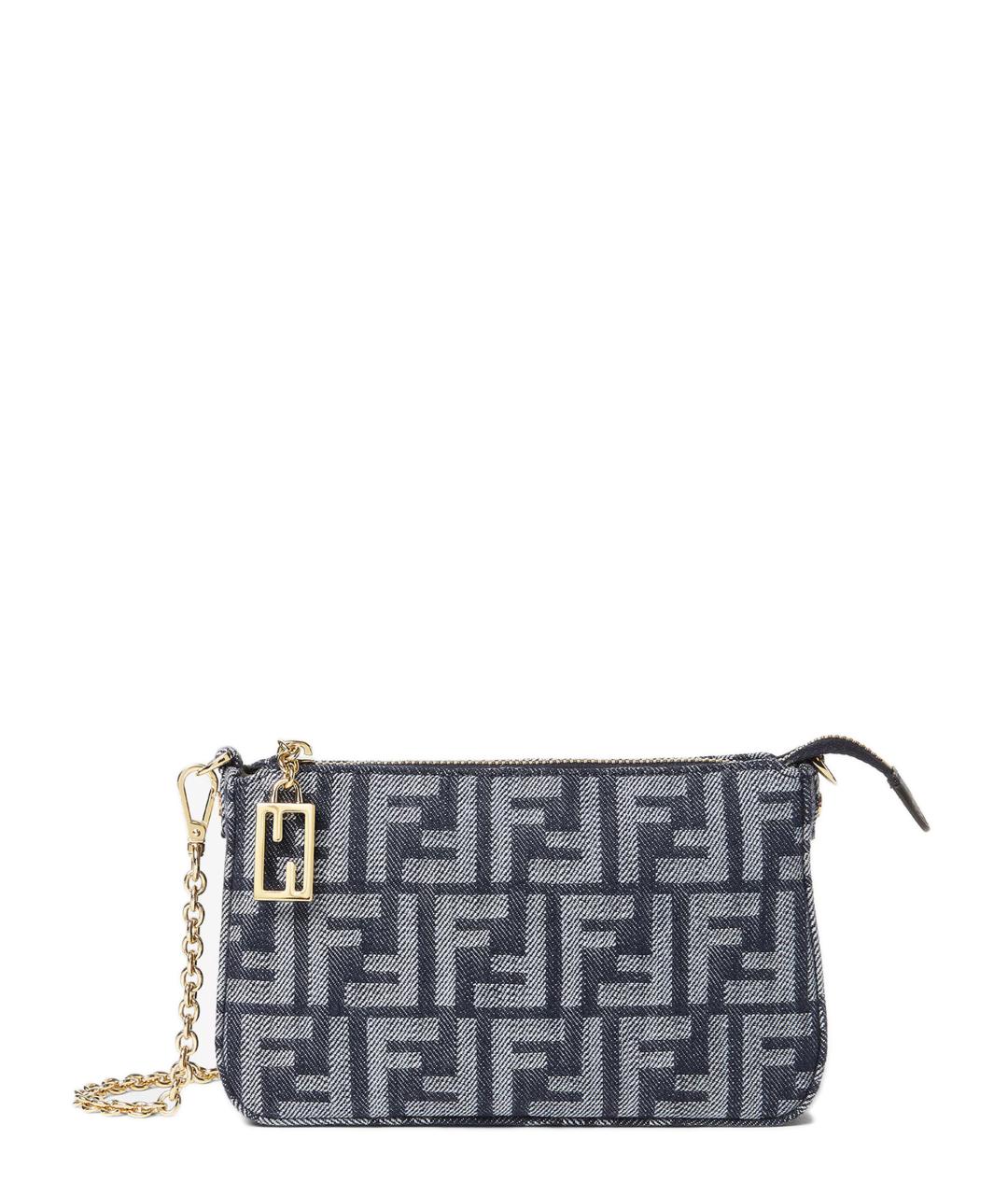 FENDI Синяя сумка через плечо, фото 1