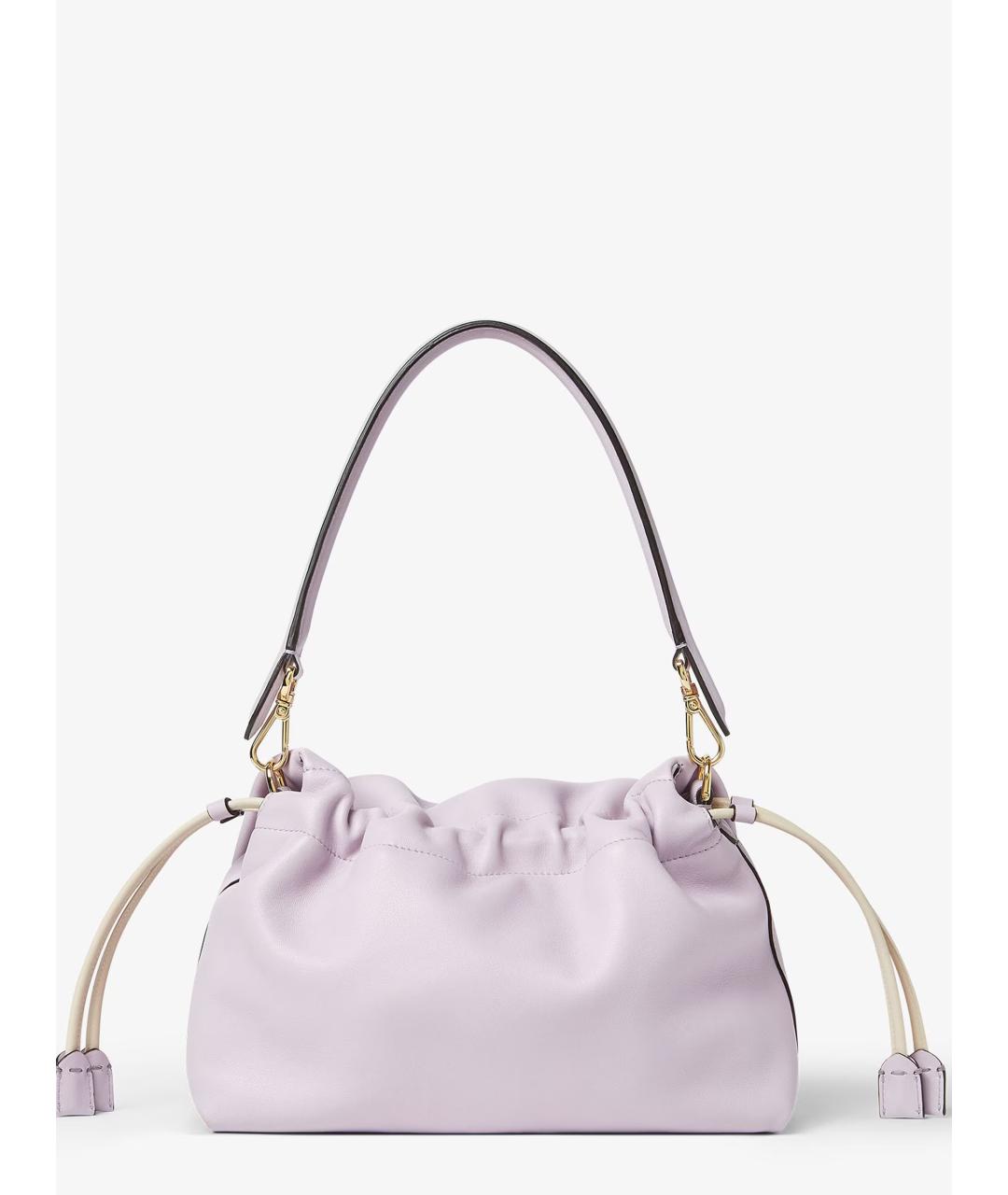 FENDI Розовая кожаная сумка через плечо, фото 4