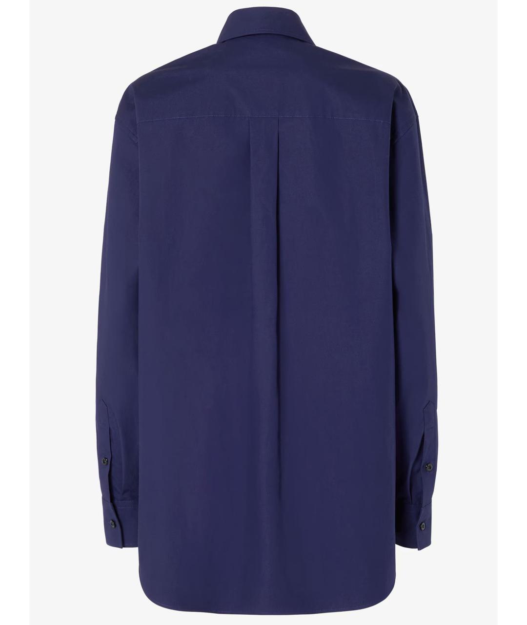 FENDI Синяя хлопковая рубашка, фото 3