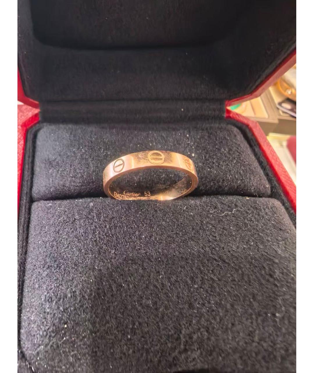 CARTIER Золотое кольцо, фото 2