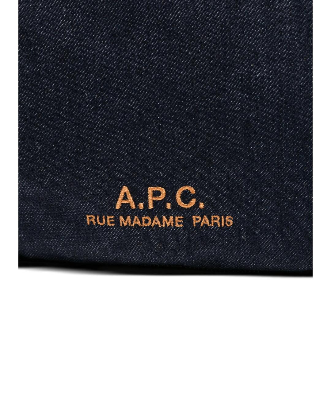 A.P.C. Черная сумка через плечо, фото 4