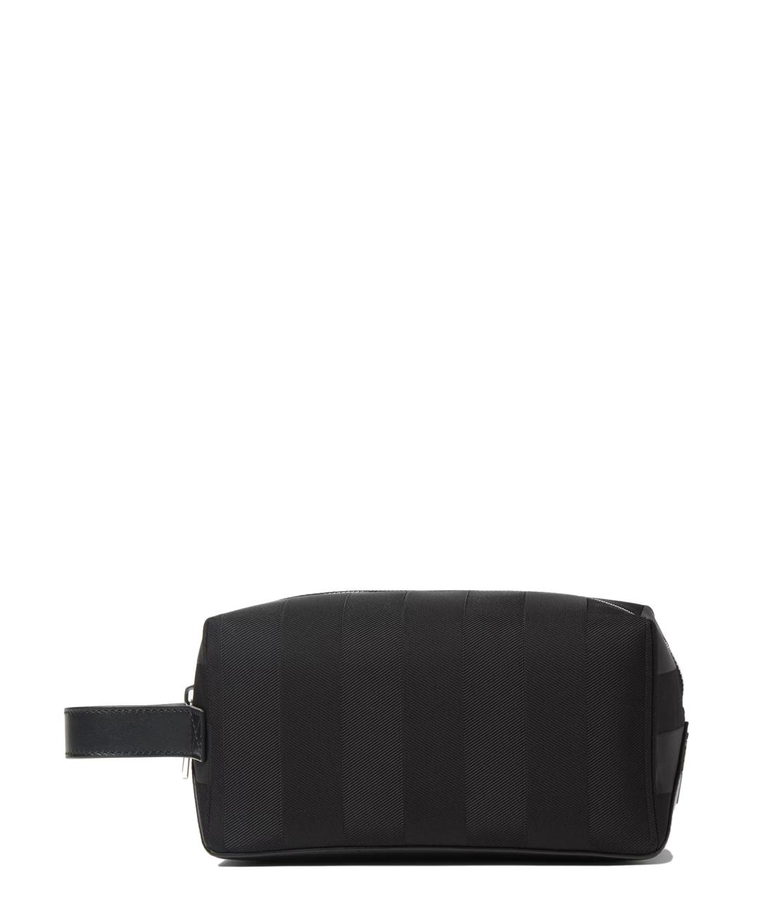 FENDI Черная синтетическая барсетка, фото 1