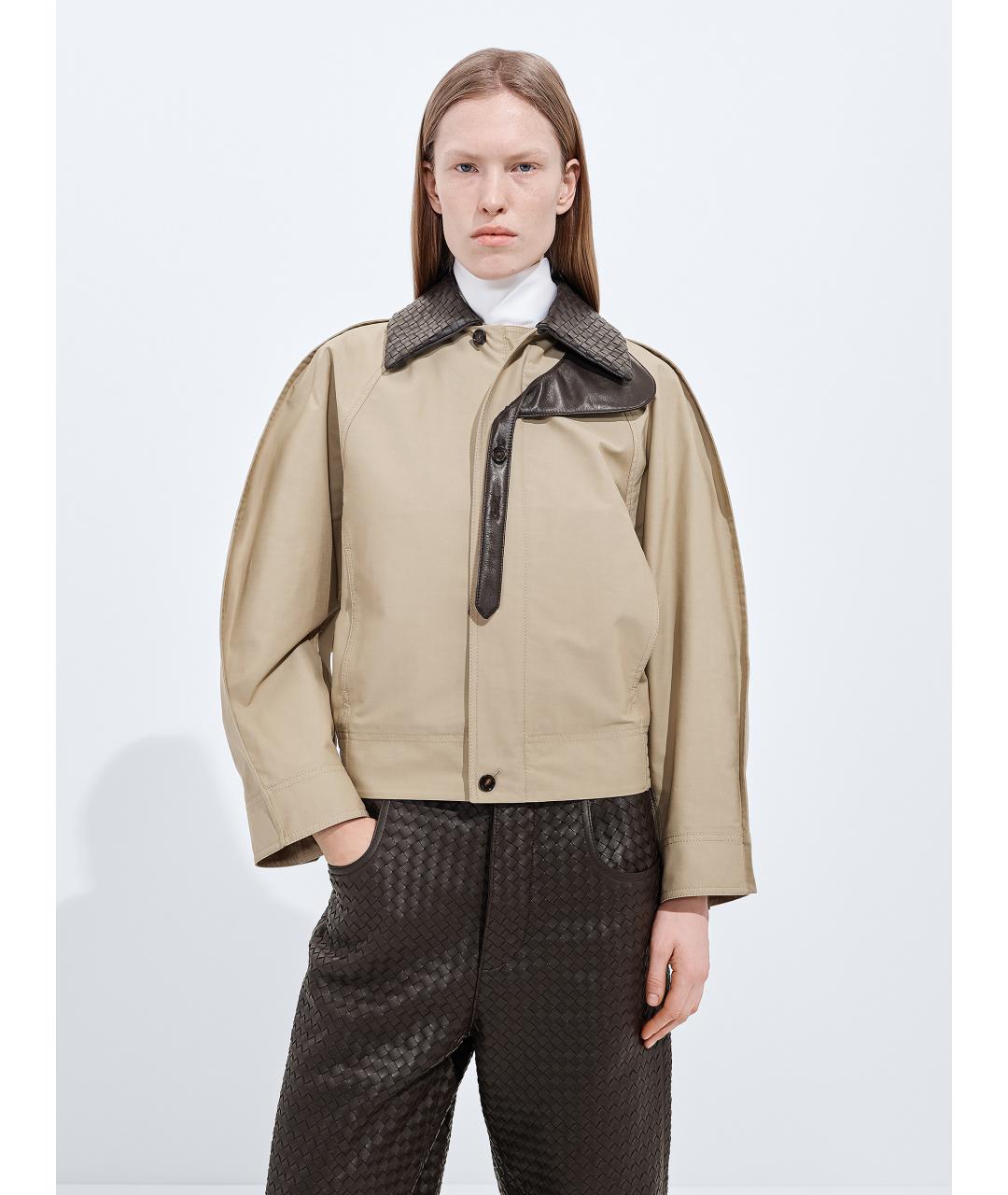 BOTTEGA VENETA Бежевая куртка, фото 6