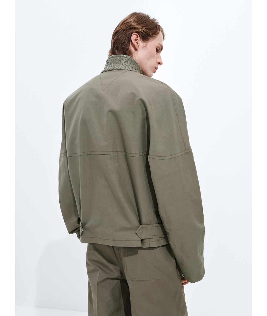 BOTTEGA VENETA Зеленая куртка, фото 3