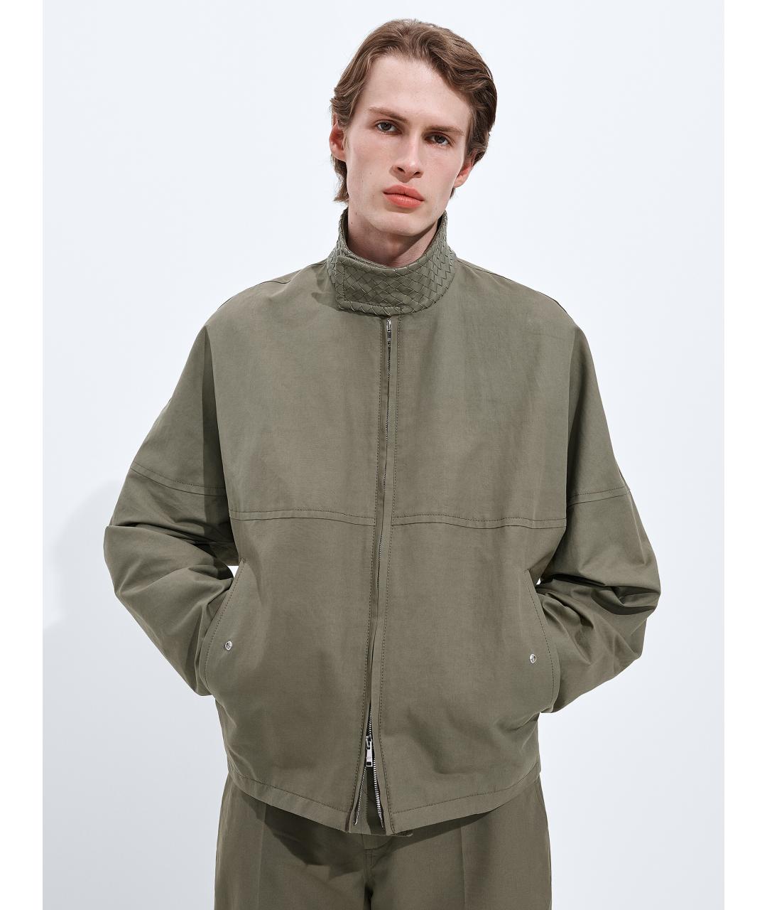BOTTEGA VENETA Зеленая куртка, фото 5