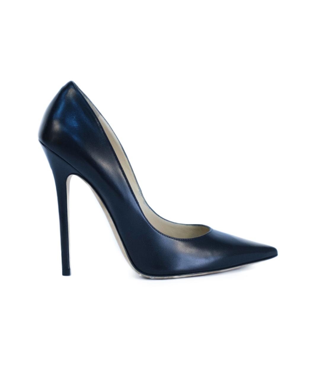JIMMY CHOO Черные кожаные туфли, фото 8