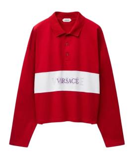 VERSACE Поло с длинным рукавом