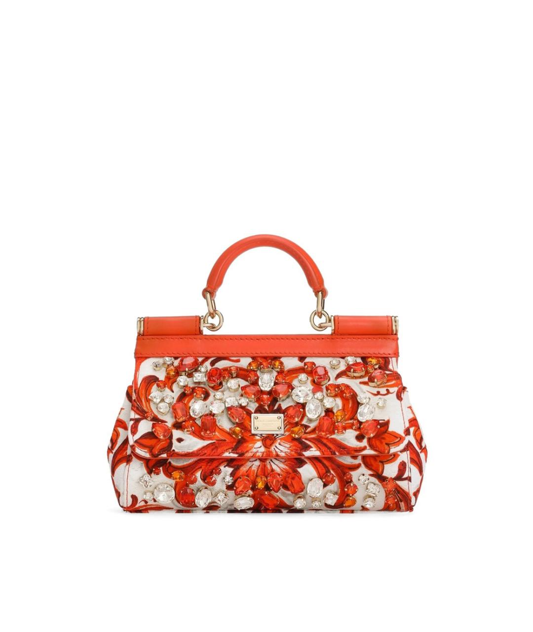 DOLCE&GABBANA Красная сумка тоут, фото 1