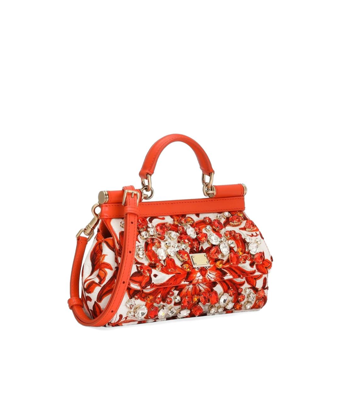DOLCE&GABBANA Красная сумка тоут, фото 2