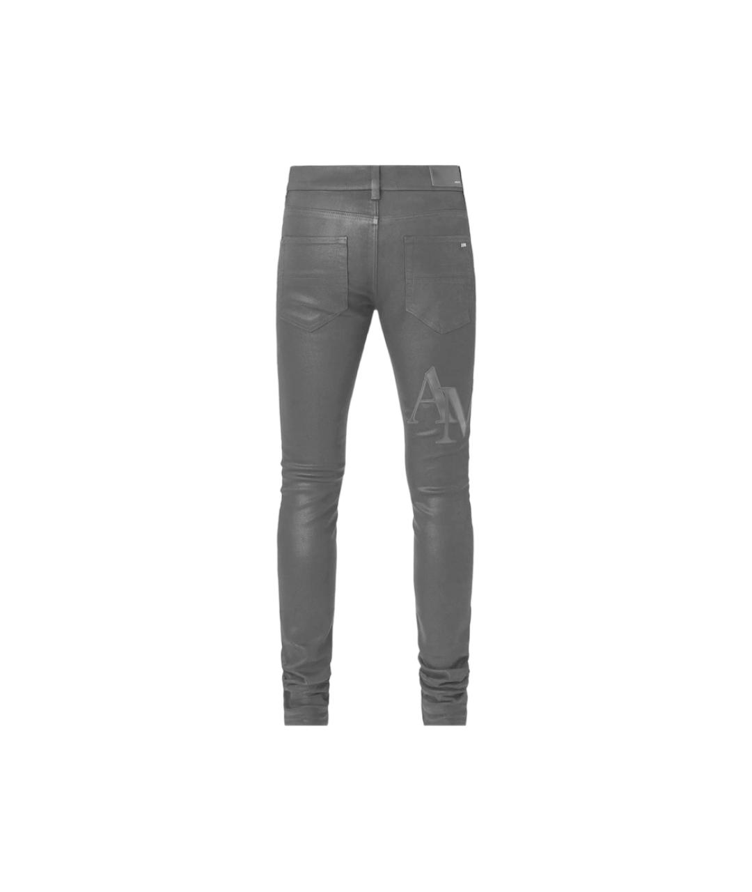 AMIRI Черные хлопковые джинсы скинни, фото 2