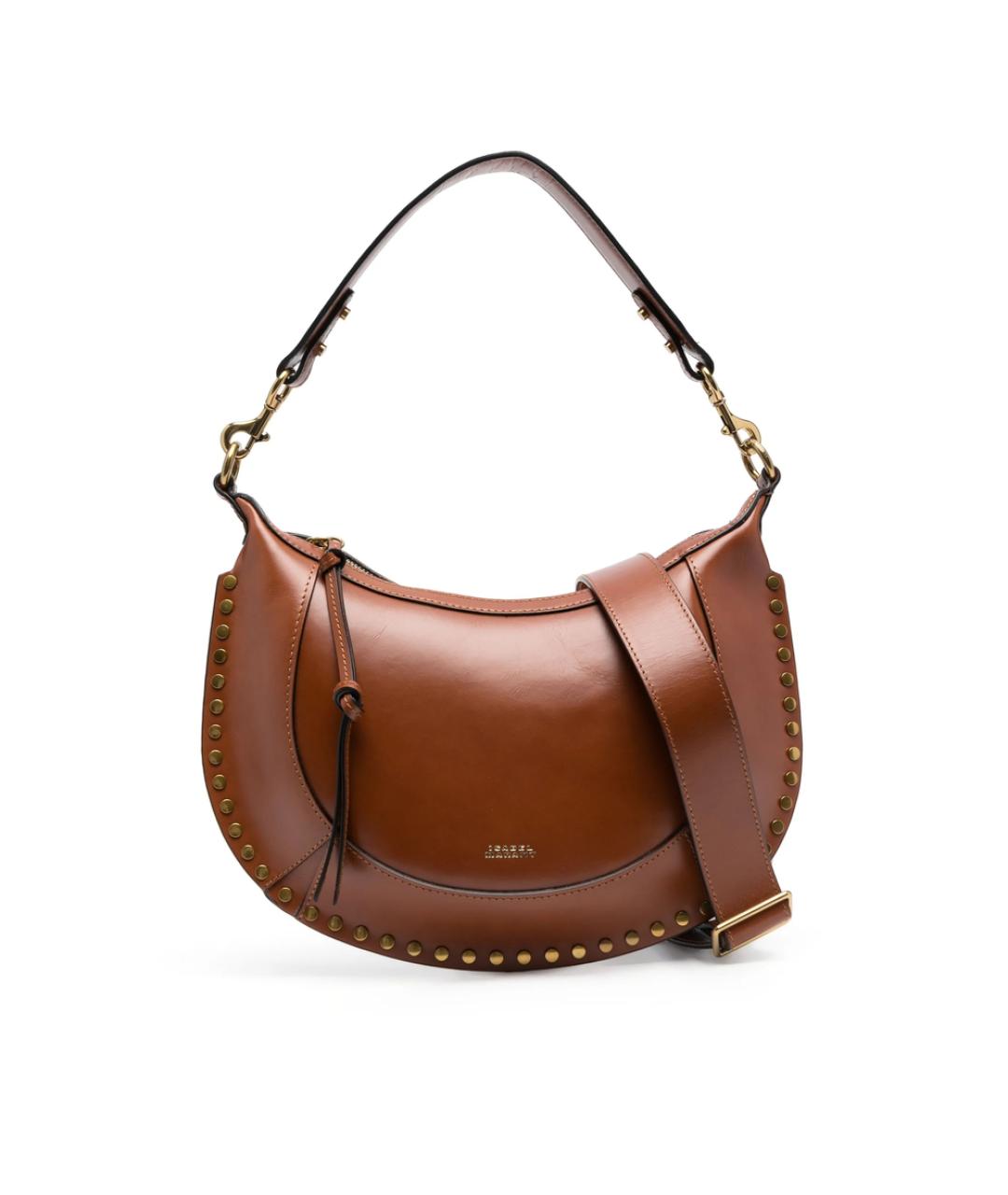 ISABEL MARANT Коричневая кожаная сумка через плечо, фото 1