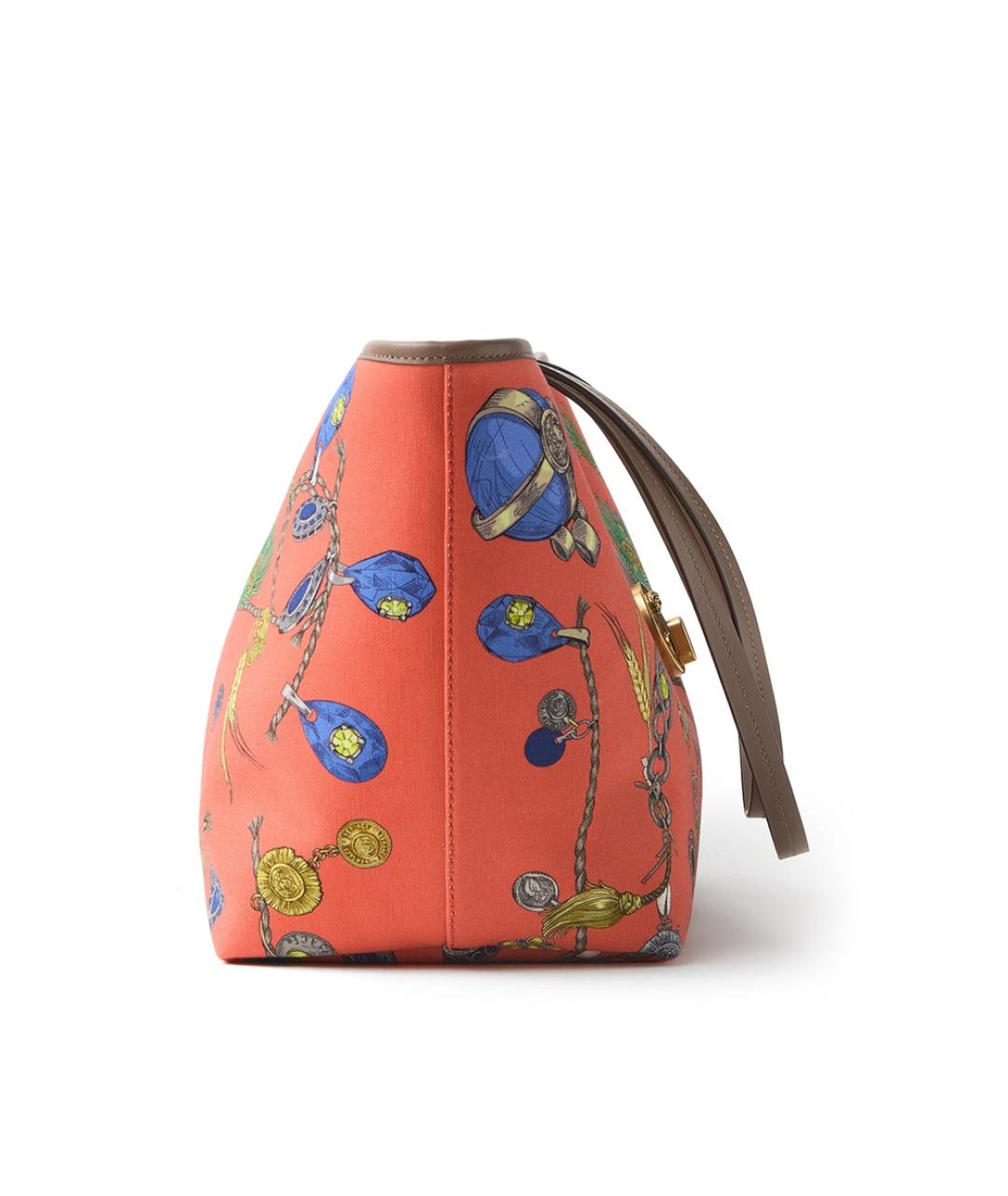VERSACE Красная сумка тоут, фото 3