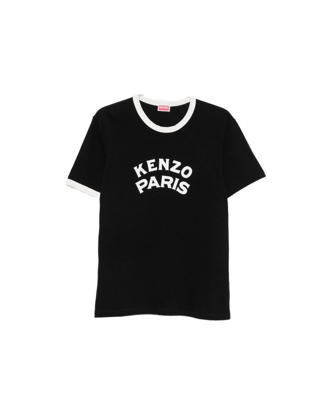 KENZO Черная футболка, фото 1