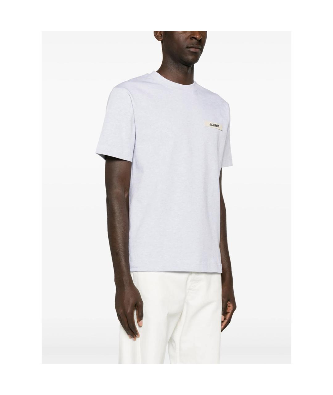 JACQUEMUS Хлопковая футболка, фото 3