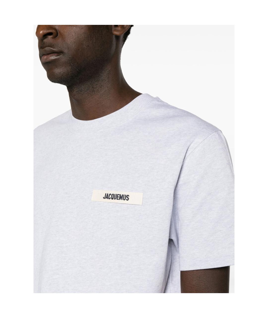 JACQUEMUS Хлопковая футболка, фото 2