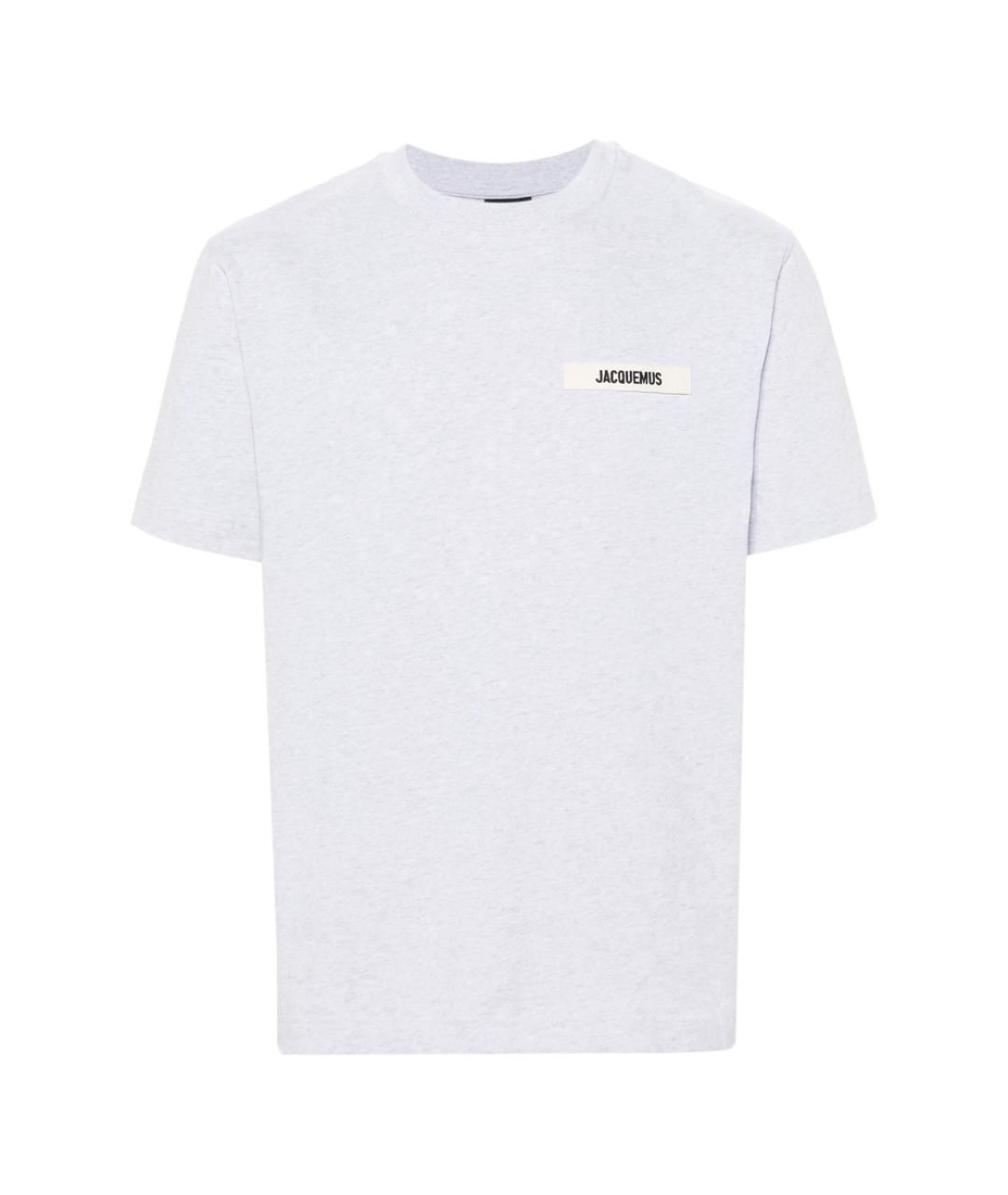 JACQUEMUS Хлопковая футболка, фото 1