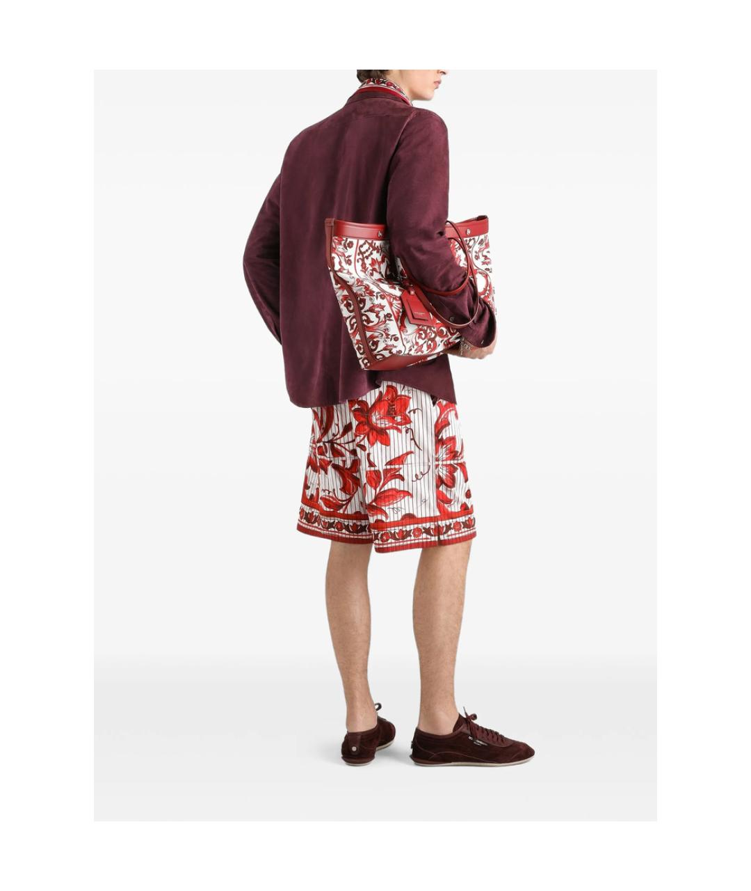 DOLCE&GABBANA Мульти хлопковые шорты, фото 2