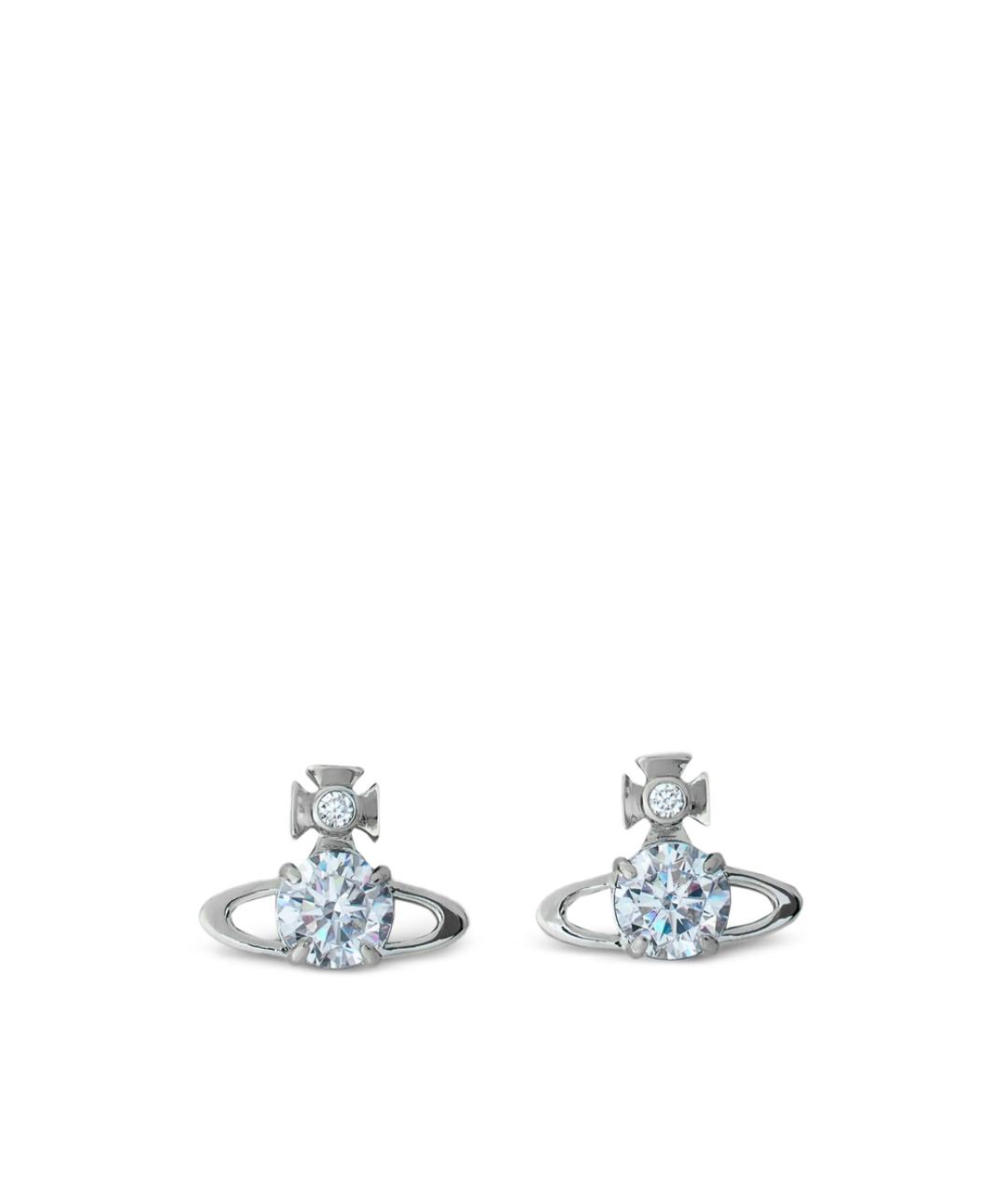VIVIENNE WESTWOOD Серебряные металлические серьги, фото 1