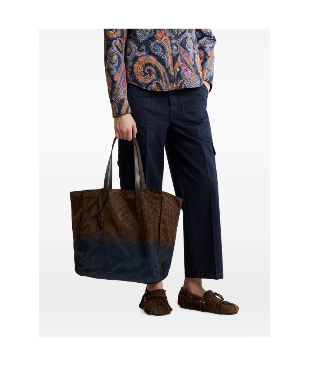 ETRO Мульти тканевая сумка тоут, фото 6
