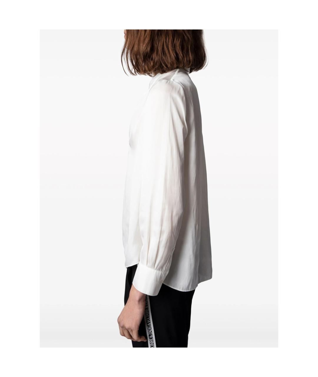 ZADIG & VOLTAIRE Белая полиэстеровая рубашка, фото 3