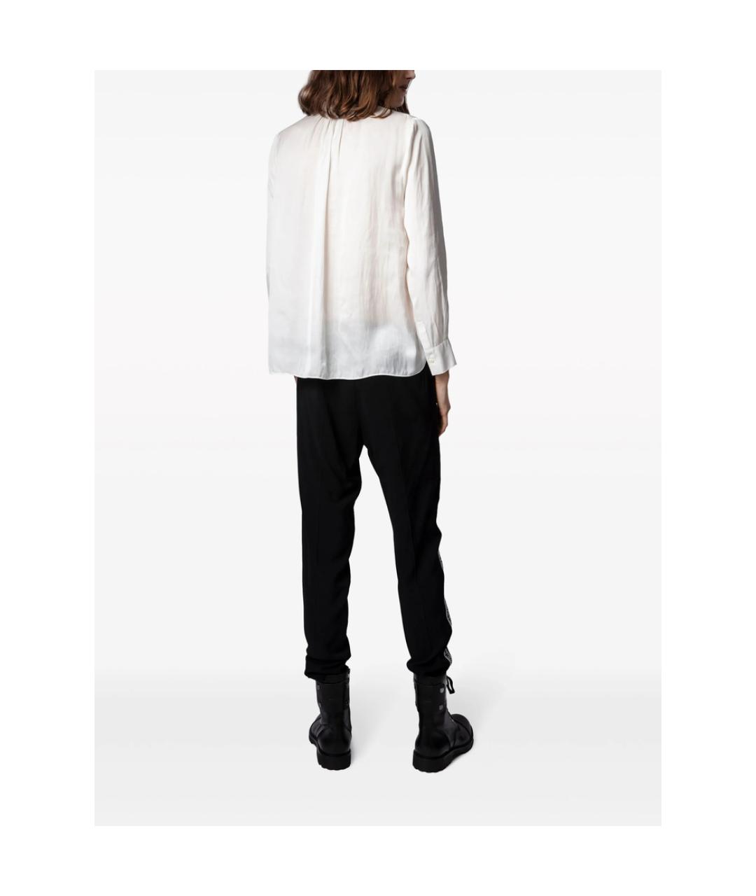 ZADIG & VOLTAIRE Белая полиэстеровая рубашка, фото 2