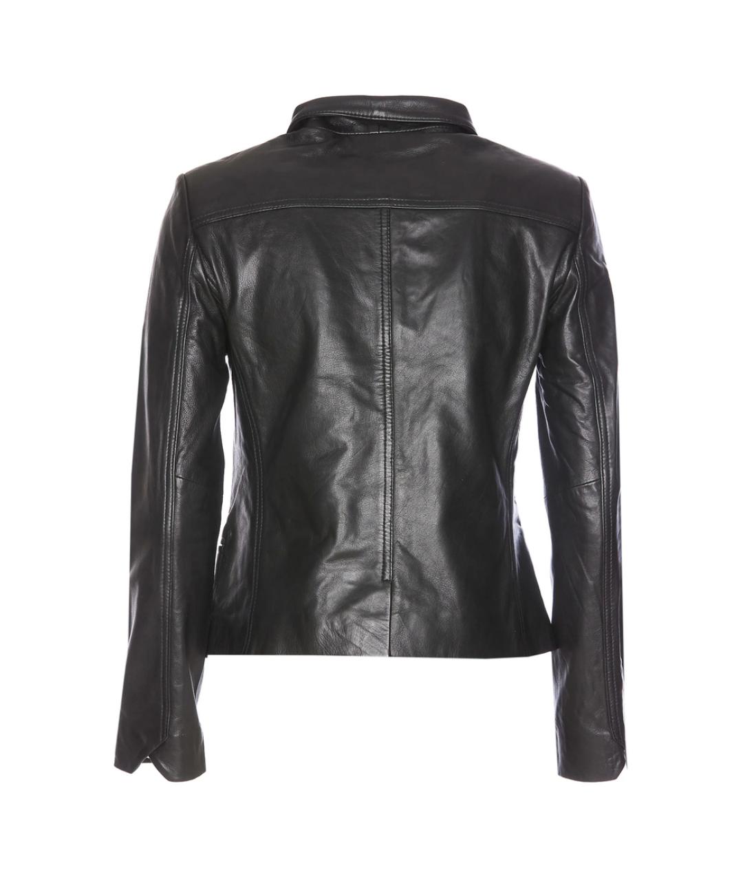 ZADIG & VOLTAIRE Черная кожаная куртка, фото 3