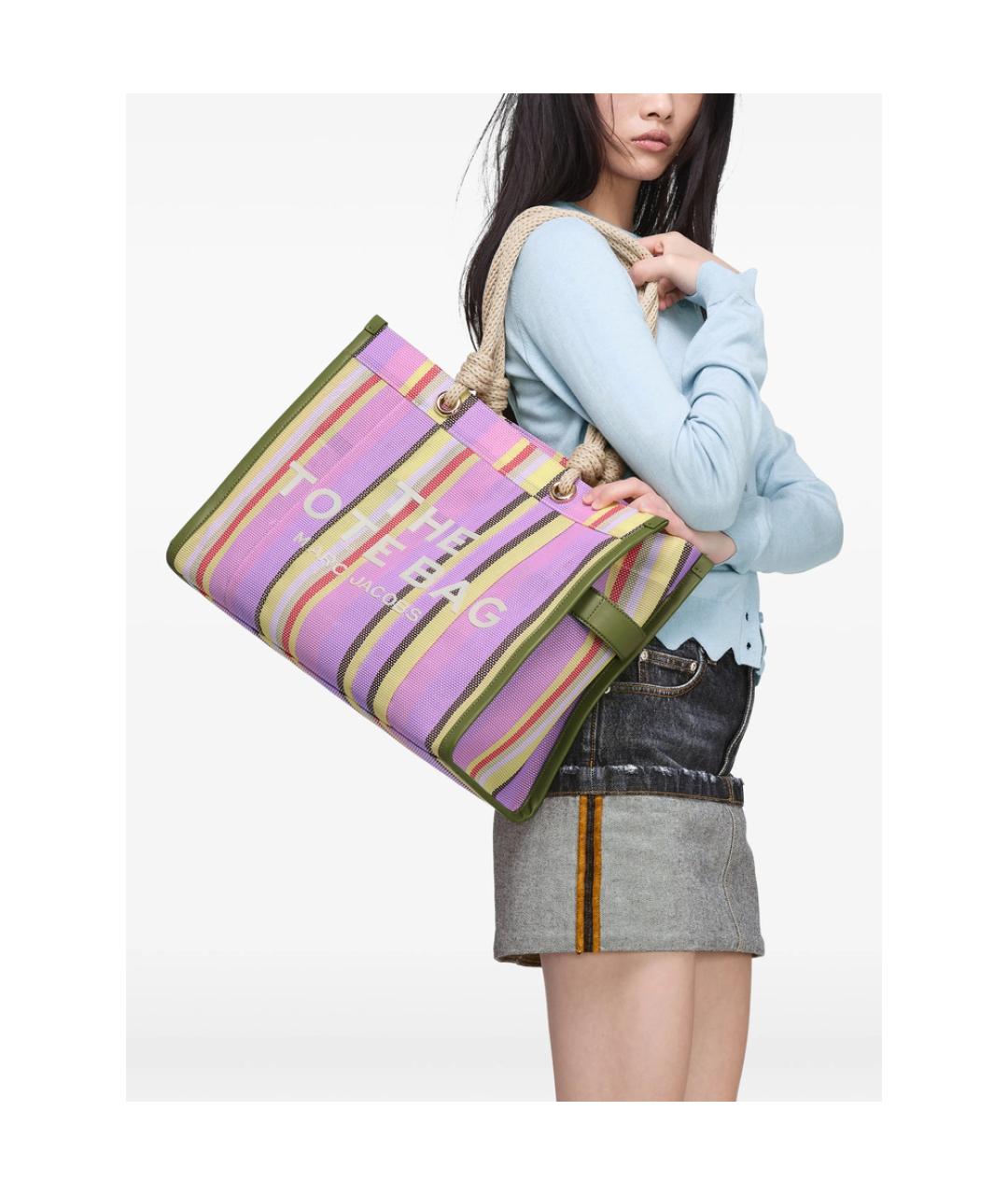 MARC JACOBS Мульти тканевая сумка тоут, фото 2