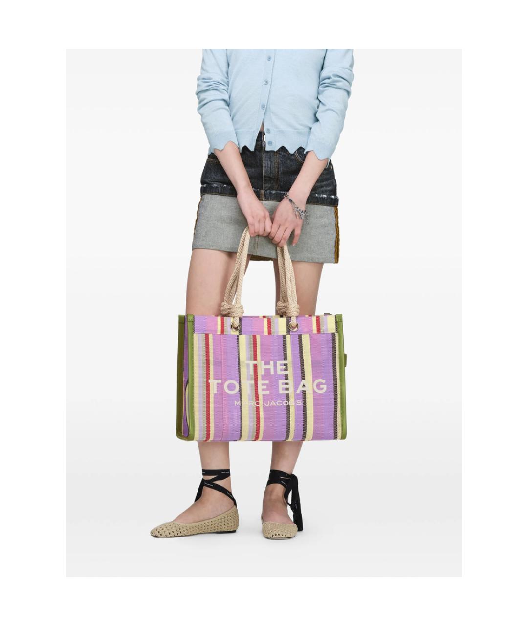 MARC JACOBS Мульти тканевая сумка тоут, фото 4