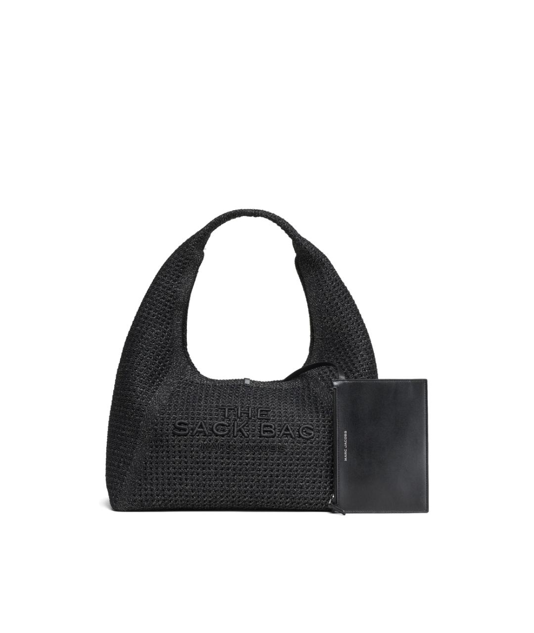 MARC JACOBS Черная плетеная сумка тоут, фото 3