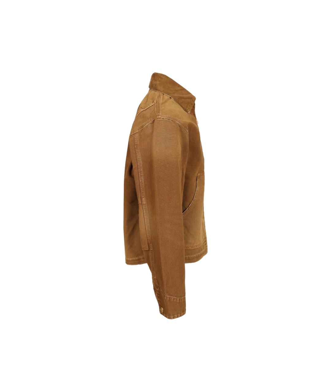 CARHARTT Коричневая хлопковая куртка, фото 4