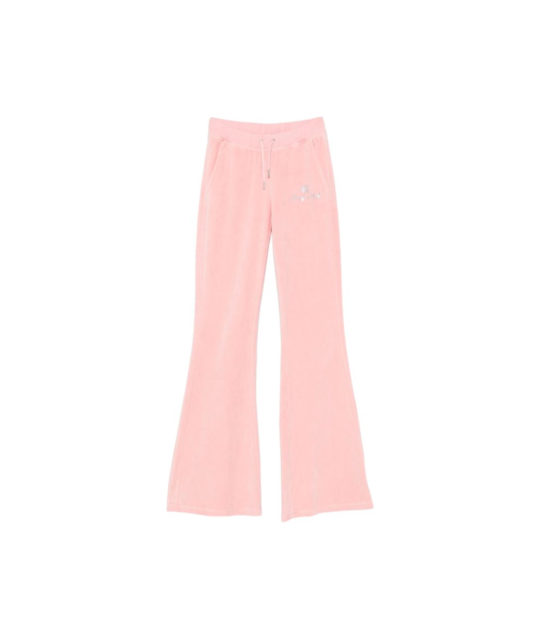 SPORTY AND RICH Розовые хлопковые спортивные брюки и шорты, фото 1